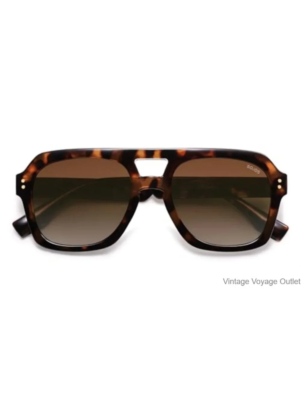 Retro Polarized Aviator Sunglasses for Women Men UV Protection TAC Lenses